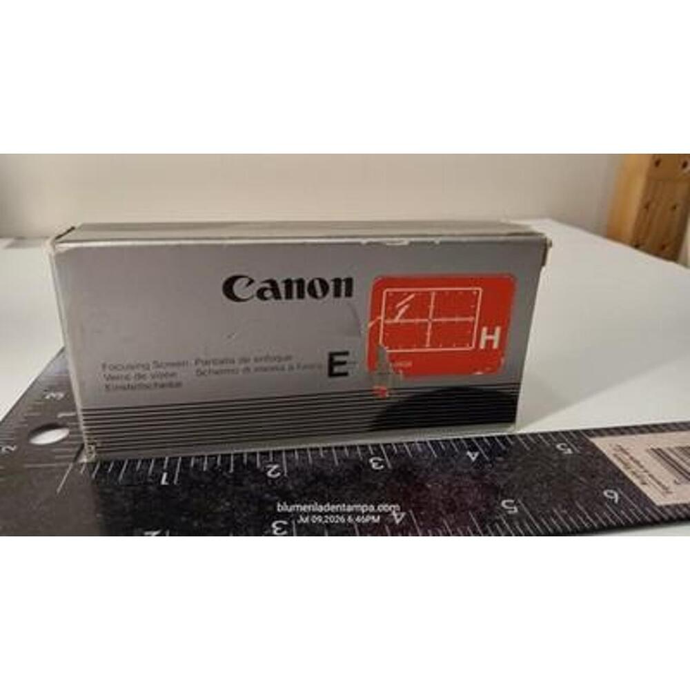 Genuine Canon Focusing Screen E-H for EOS cameras.